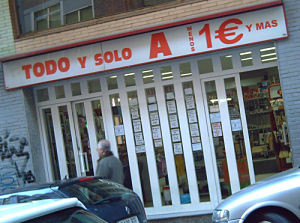 Tienda todo por 1 euro