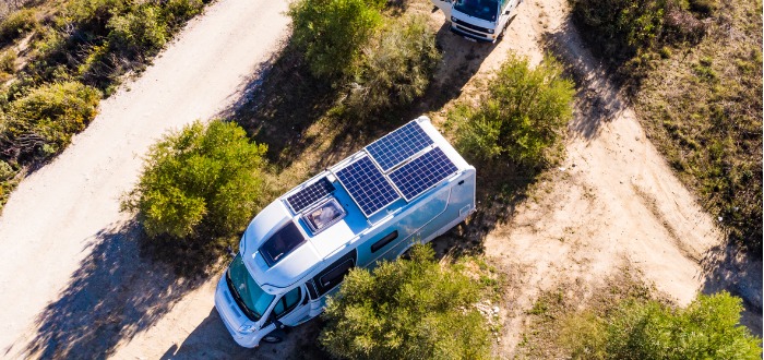 Camiones para transporte de equipo de paneles solares