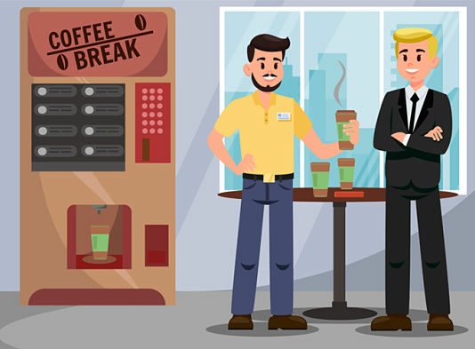 Máquina expendedora de café: ¿cómo montar? ¿es rentable?