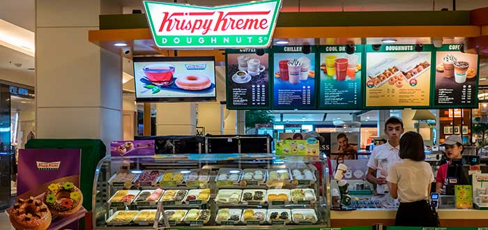 Punto de venta de Krispy Kreme