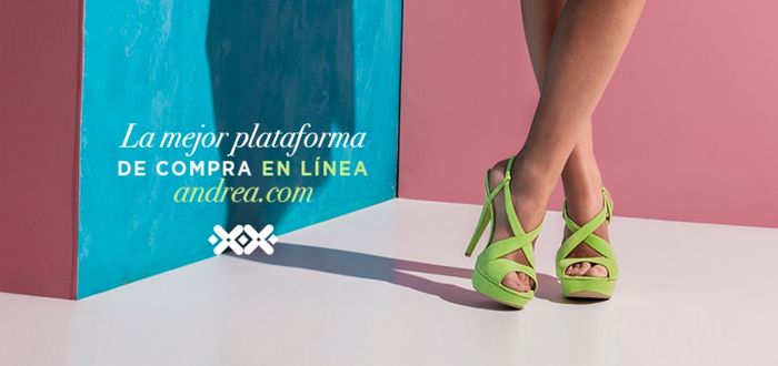 Imagen de promoción de zapatos Andrea