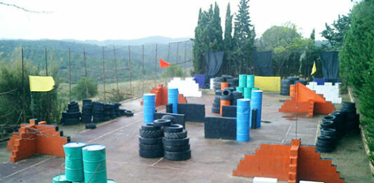 Cómo construir una campo de paintball