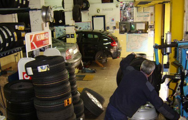 Cómo montar un taller de reparación de neumáticos