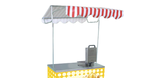 Cómo montar un puesto ambulante de venta de crepe