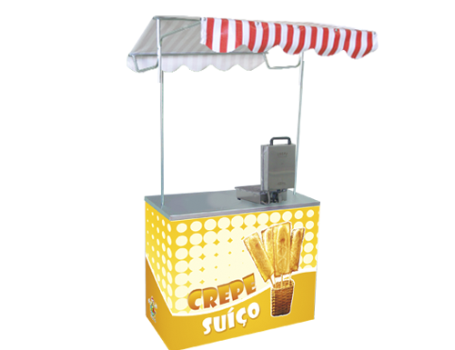 Cómo montar un puesto ambulante de venta de crepe