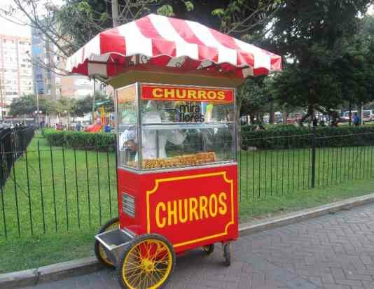 Carrito de churros: vender en las calles y en fiestas