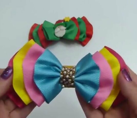 Cómo hacer cintas o lazos de cabello para vender