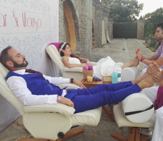 Cómo montar un stand de sesiones de masajes rápidos