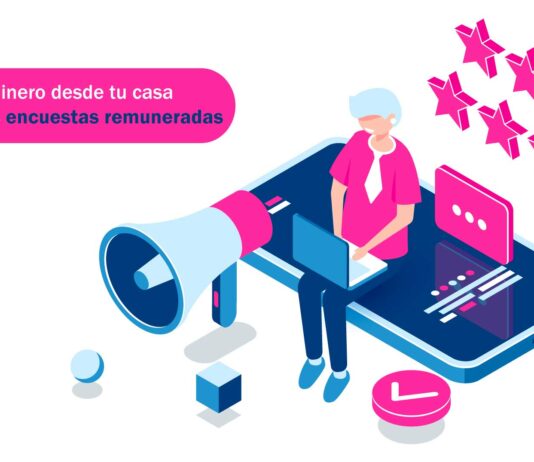 Encuestas pagadas | Gana dinero con este listado de las mejores páginas por países (2020) persona-sentada-desde-casa-online-haciendo-encuestas-pagadas