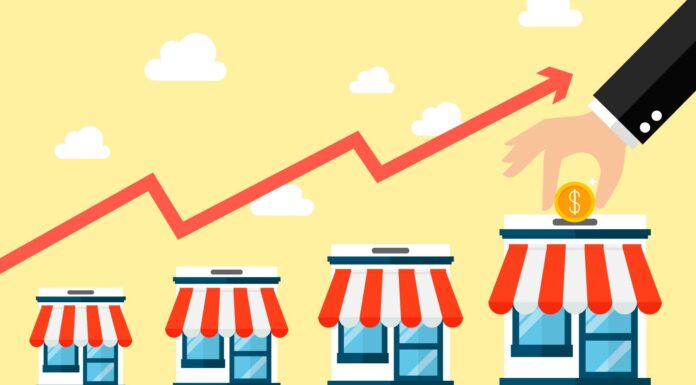 Franquicias rentables en México | 15 exitosas marcas para emprender ilustracion-mano-echando-moneda-establecimientos-franquicias