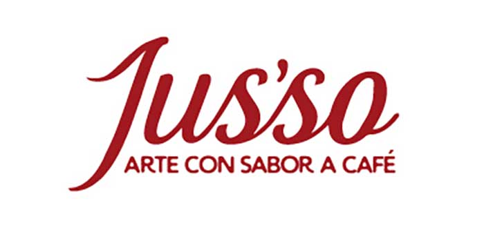 logo de Jus'so café, una de las franquicias en Colombia
