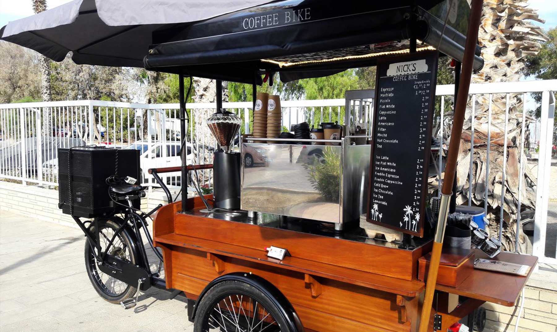 Franquicias de coffee bike | 5 cafeterías rodantes para invertir