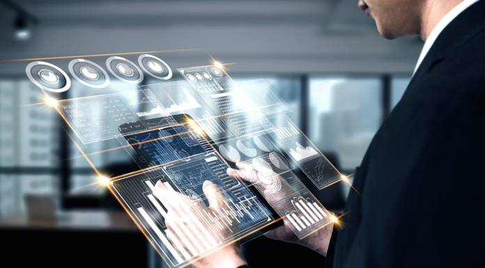 Cómo la IA está revolucionando los negocios digitales Hombre de negocios digitales