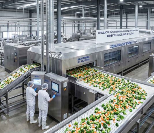 4 tendencias tecnológicas y sostenibles que están transformando la industria de los alimentos soluciones-IQF-para-produccion-a-gran-escala