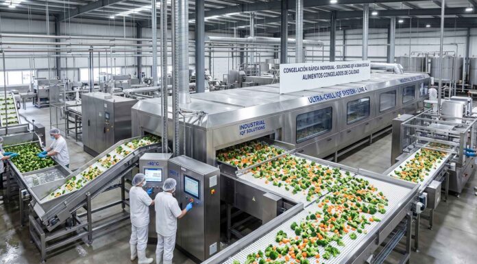 4 tendencias tecnológicas y sostenibles que están transformando la industria de los alimentos soluciones-IQF-para-produccion-a-gran-escala